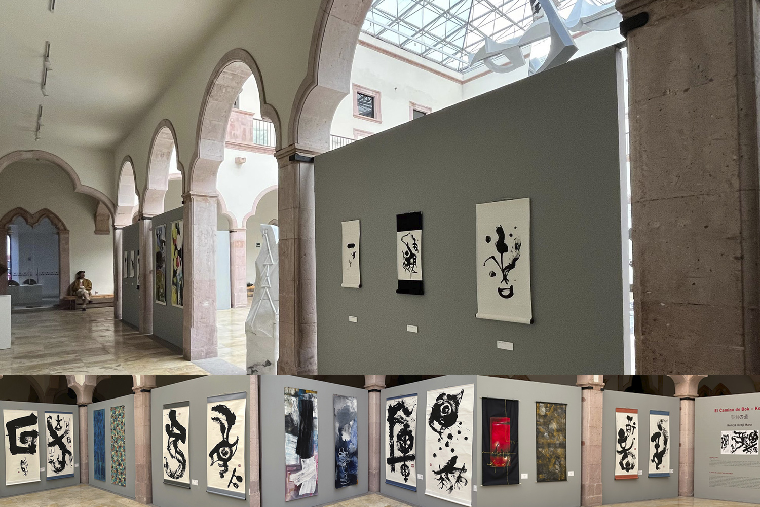 「永遠の線」第2回墨刻海外展 in Zacatecas, MEXICO