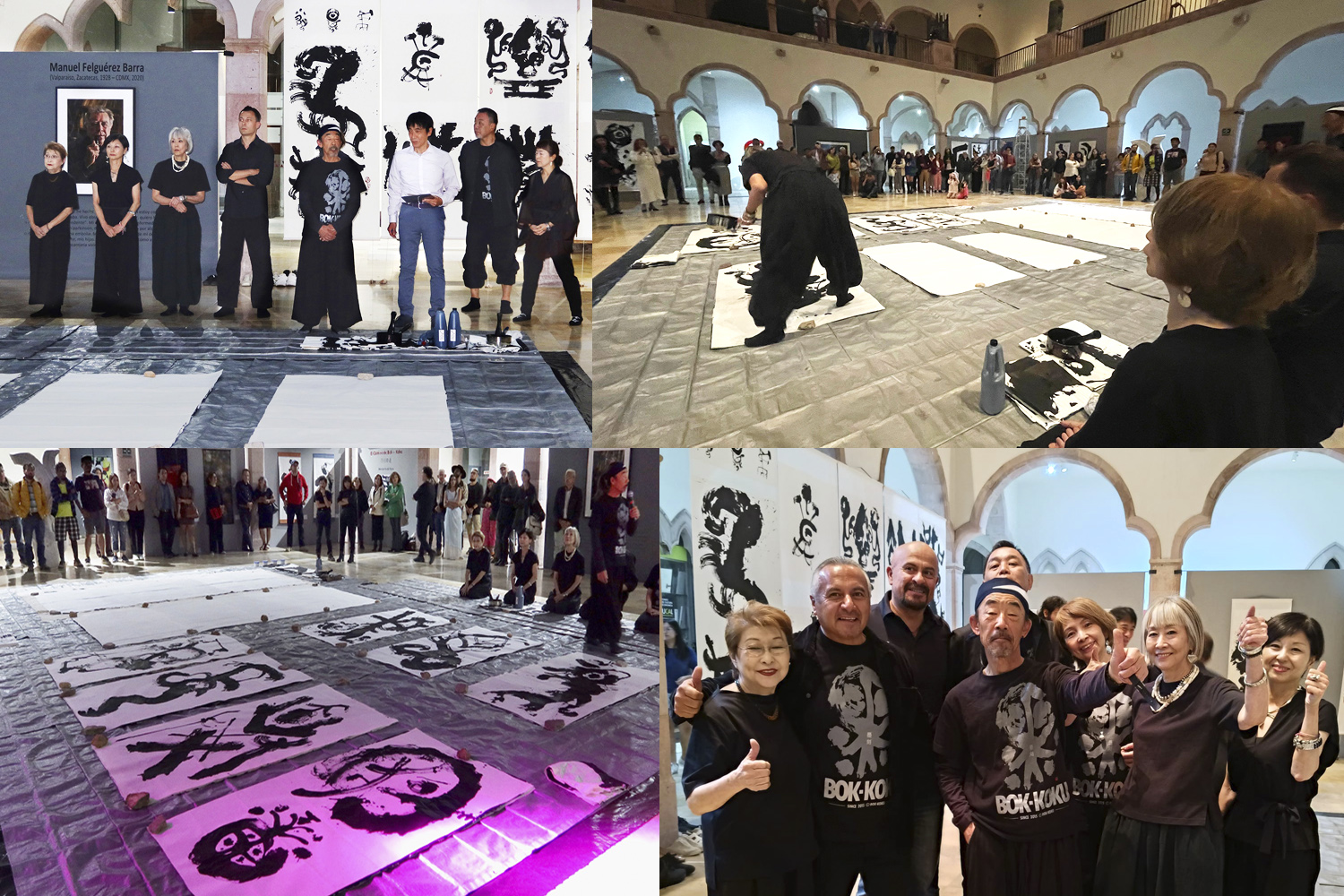 「永遠の線」第2回墨刻海外展 in Zacatecas, MEXICO