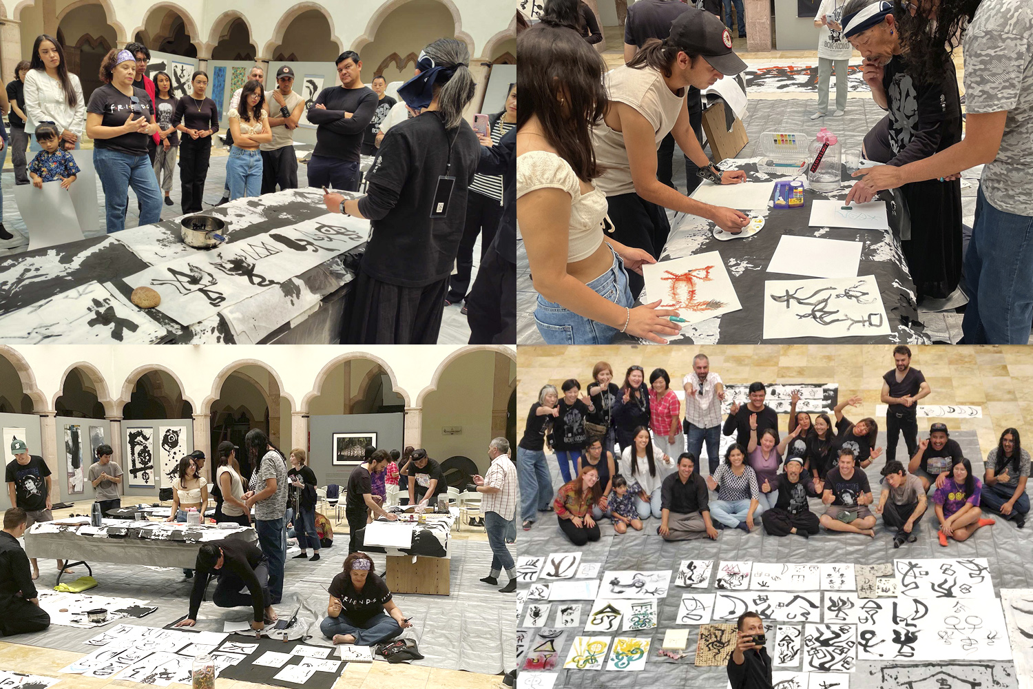 「永遠の線」第2回墨刻海外展 in Zacatecas, MEXICO