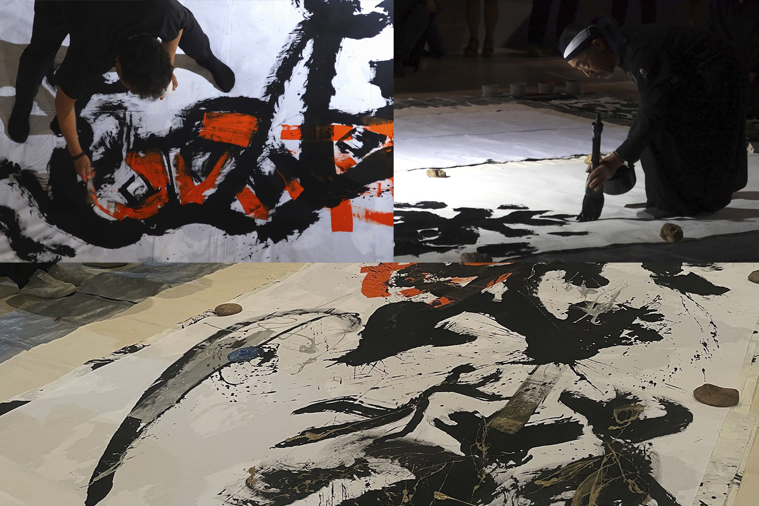 「墨刻の道」原賢翏個展 in Zacatecas, MEXICO